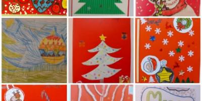 "Wszyscy Wszystkim Ślą Życzenia" - wyniki III Powiatowego Konkursu Plastycznego