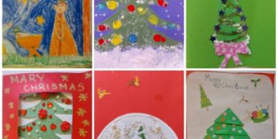 "Wszyscy Wszystkim Ślą Życzenia" - wyniki III Powiatowego Konkursu Plastycznego