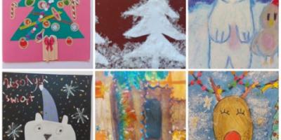 "Wszyscy Wszystkim Ślą Życzenia" - wyniki III Powiatowego Konkursu Plastycznego