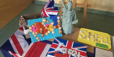 Wyniki konkursu plastycznego ''Symbole krajów anglojęzycznych''