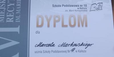 XXVI Miejski Konkurs Recytatorski im.Marii Konopnickiej
