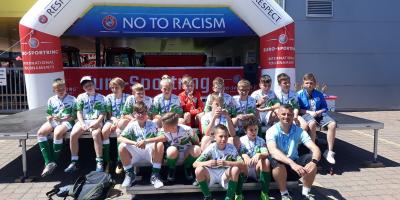 Znakomity występ klasy sportowej 2006 w Międzynarodowym Turnieju Piłki Nożnej ,, Strahov CUP’’ w Pradze.