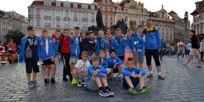 Znakomity występ klasy sportowej 2006 w Międzynarodowym Turnieju Piłki Nożnej ,, Strahov CUP’’ w Pradze.